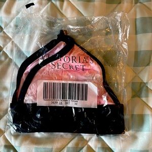 Pink by Victoria secret tie dye with black band bralette